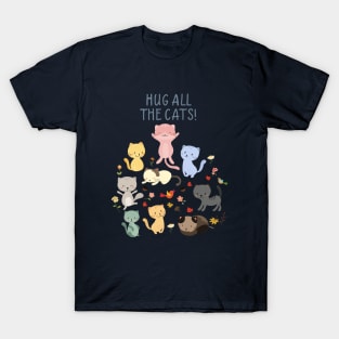 Hug All The Cats - Kitty Party T-Shirt